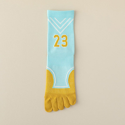 Lurelle Mid-Calf Sports Compression Socks with Odor Control